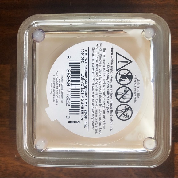 Authentic Yankee Candle - Sheer Linen - Picture 3 of 6